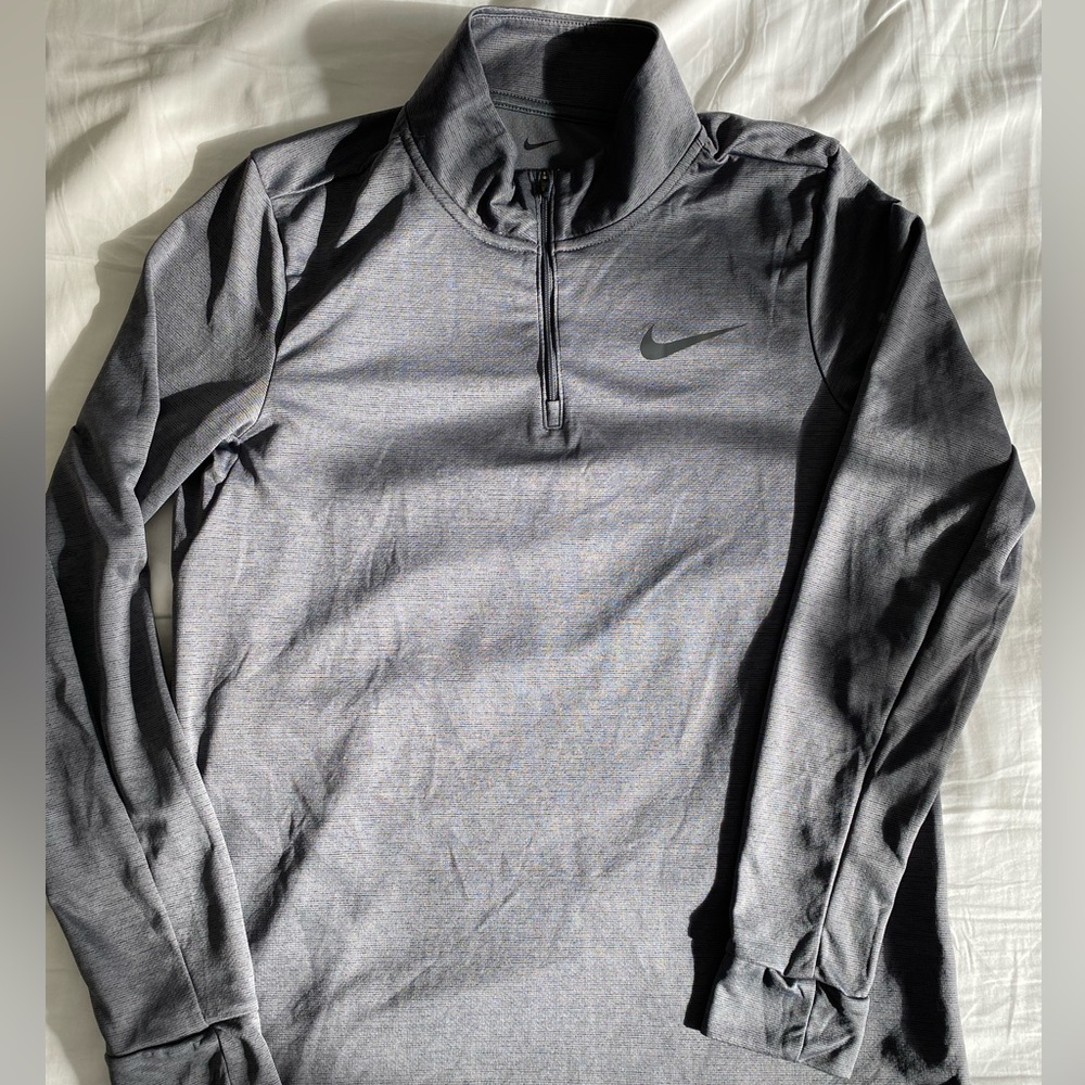 Nike Quarter Zip Training - Medium (Grey)